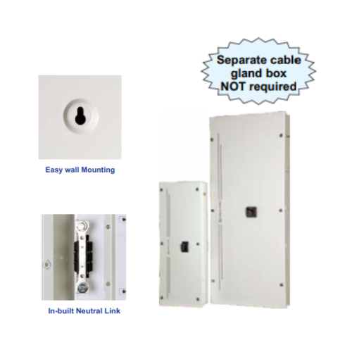 LT SS Enclosure for MCCBs - Suitable upto 250A 50kA - Size I & II - Product Image