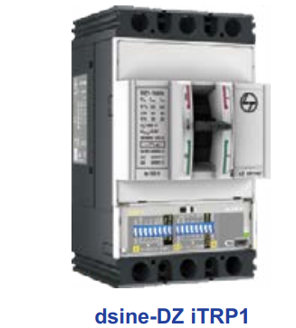 LT d sine MCCB with Microprocessor Release - DZ1-160N / DN2-250N / DN3-400N / DN3-630N / DN4-1250N- Breaking Capacity ICU 50 kA - Product Image