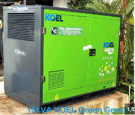 Kirloskar Green Genset - DG Set - 15 kVA - Product Image