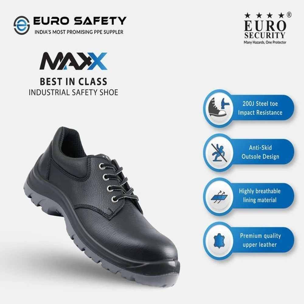 Leather Euro Maxx Industrial Safety Shoes - Product Image 2