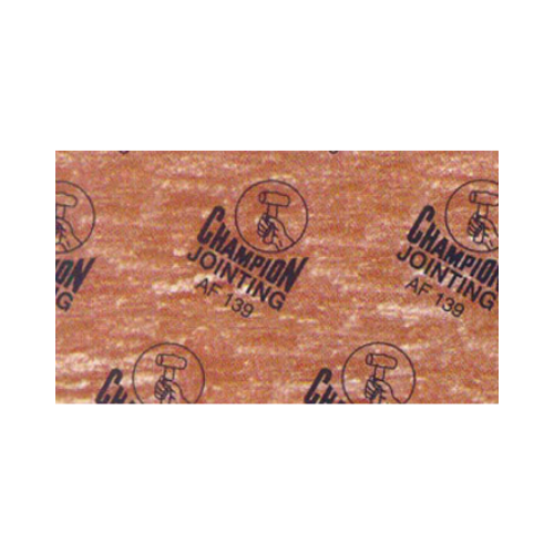 Champion Asbestos Free Fibre Jointing Sheets - AF139 High Pressure - Orange - Product Image 2