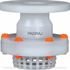 PP Foot Valves Flanged End - Product Image 2
